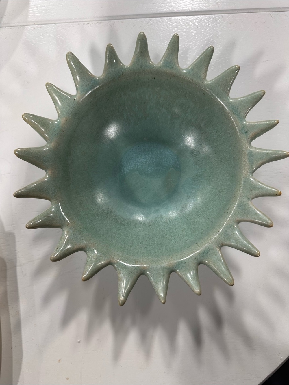 Sunburst Pottery Bowl